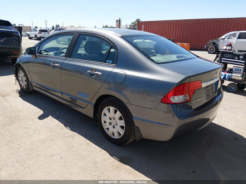 Vin: 19xfa4f54be000675, lot: 46701705, honda civic gx 20113