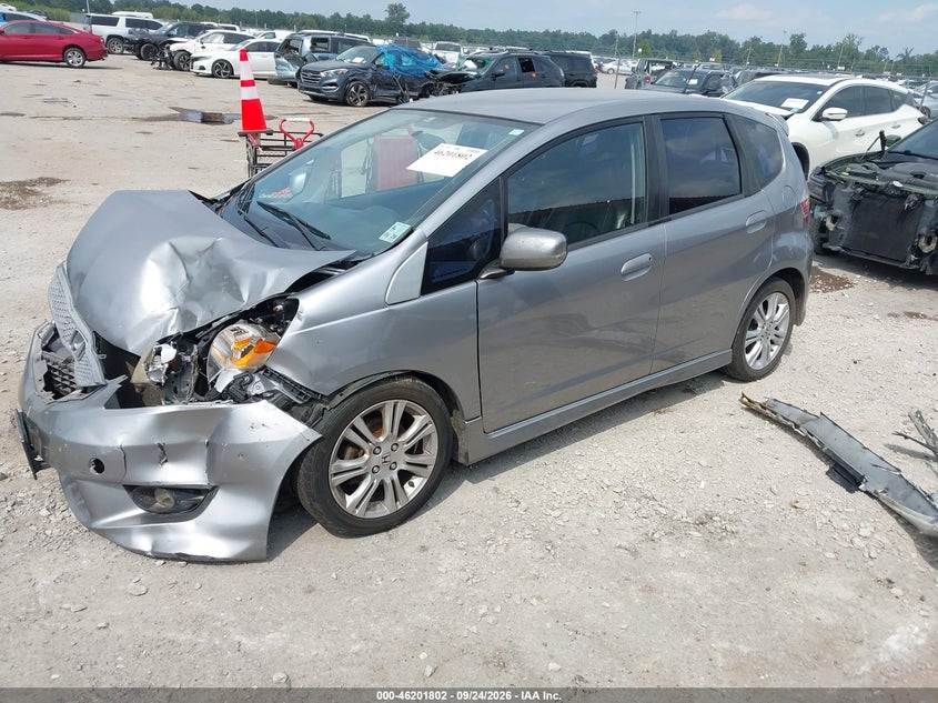 Vin: jhmge8h49ac012975, lot: 46701714, honda fit sport 20102