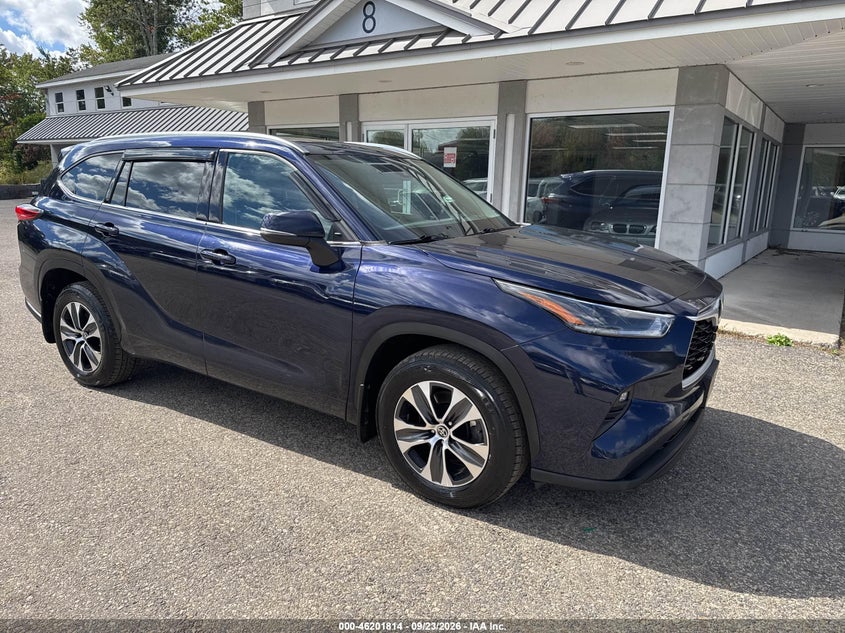 Vin: 5tdgzrbh6ms553797, lot: 46701726, toyota highlander xle 2021 img_1