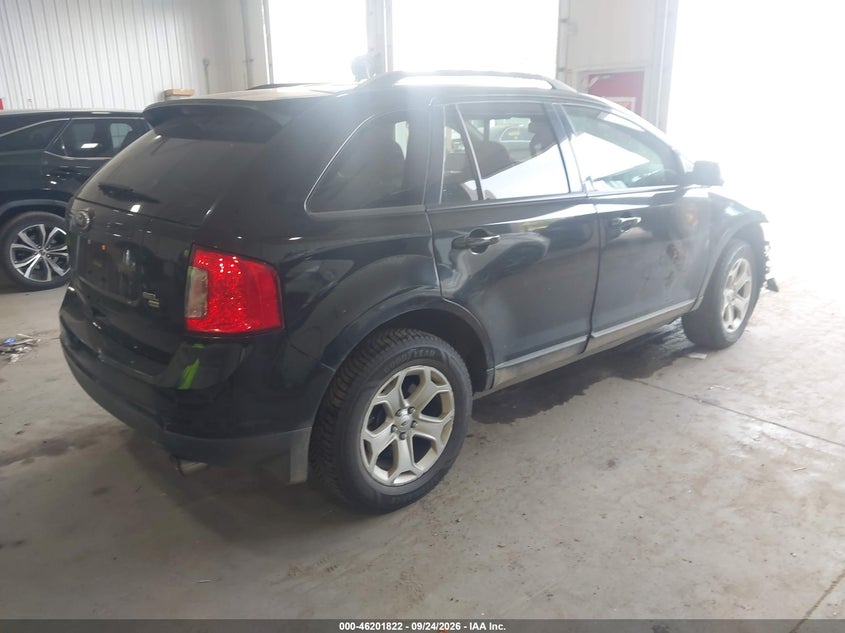Vin: 2fmdk4jc9dba20937, lot: 46701734, ford edge sel 20134