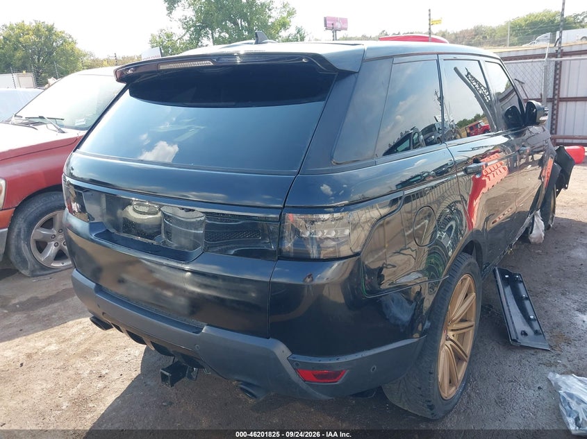Vin: salwr2ef5ga569108, lot: 46701737, land rover range rover sport 5.0l v8 supercharged/5.0l v8 supercharged dynamic 20164