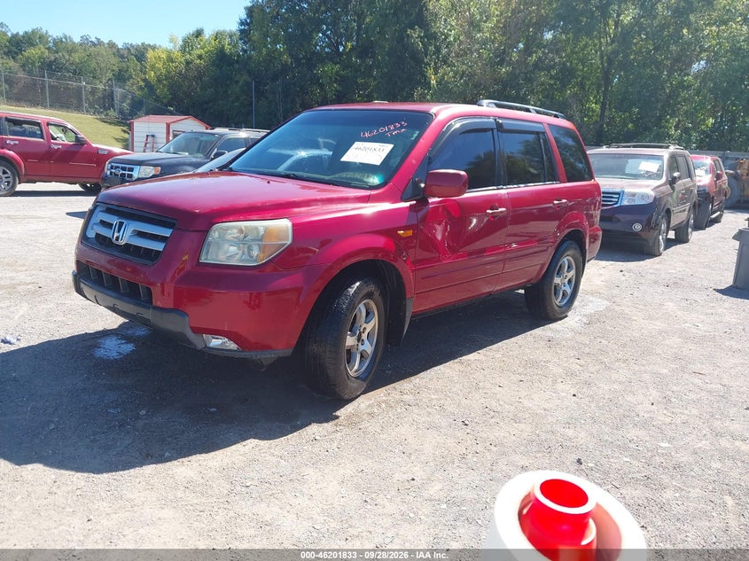 HONDA PILOT 2006 VIN 5FNYF284X6B025857