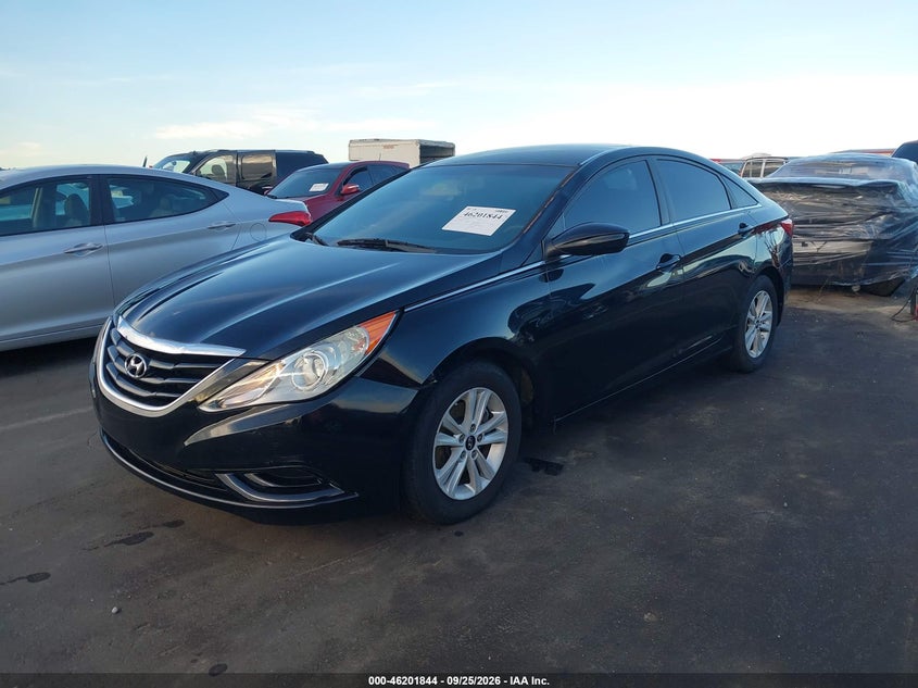 2013 Hyundai Sonata Gls, Правый зад, IAAI, VIN 5NPEB4AC6DH661962 — фото 2