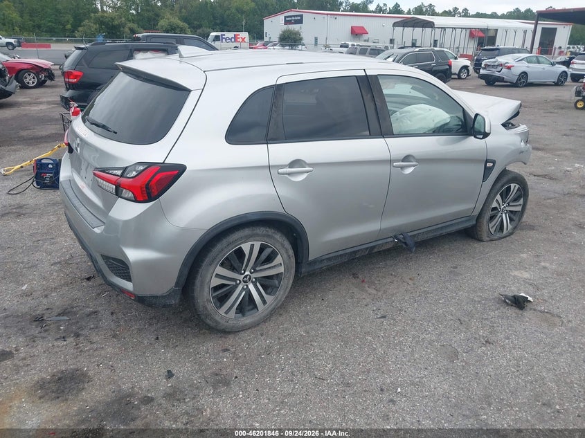Vin: ja4ar3au4lu005982, lot: 46701758, mitsubishi outlander sport 2.0 es awc 20204
