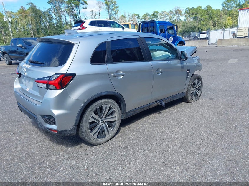 Vin: ja4ar3au4lu005982, lot: 46701758, mitsubishi outlander sport 2.0 es awc 20204