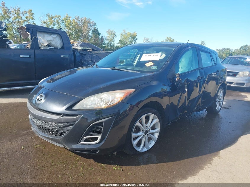 Vin: jm1bl1h61a1113482, lot: 46701762, mazda mazda3 s sport 20102