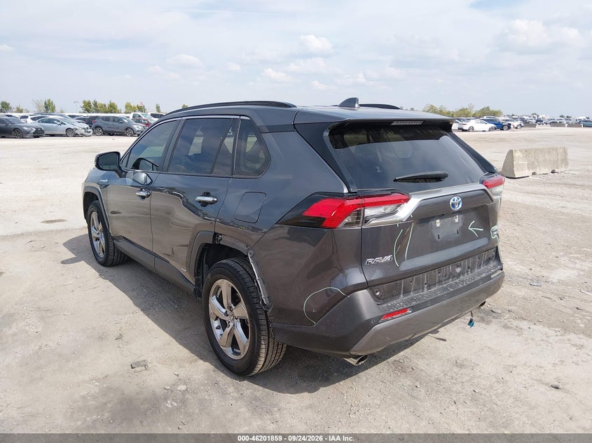 Vin: jtmdwrfv0kd522582, lot: 46701771, toyota rav4 hybrid limited 20193