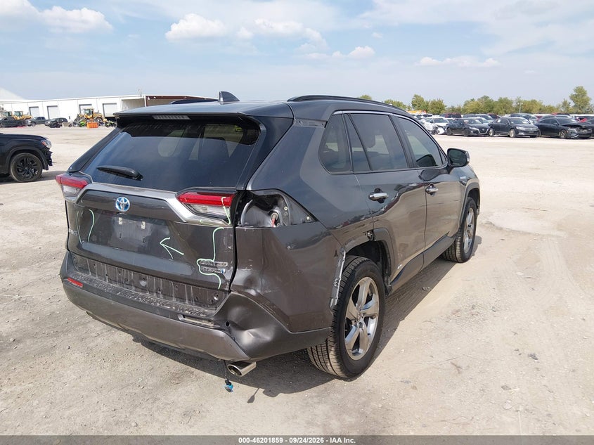 Vin: jtmdwrfv0kd522582, lot: 46701771, toyota rav4 hybrid limited 20194