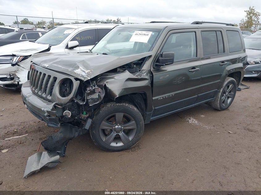 Vin: 1c4njrfb0fd189671, lot: 46701772, jeep patriot high altitude edition 20152
