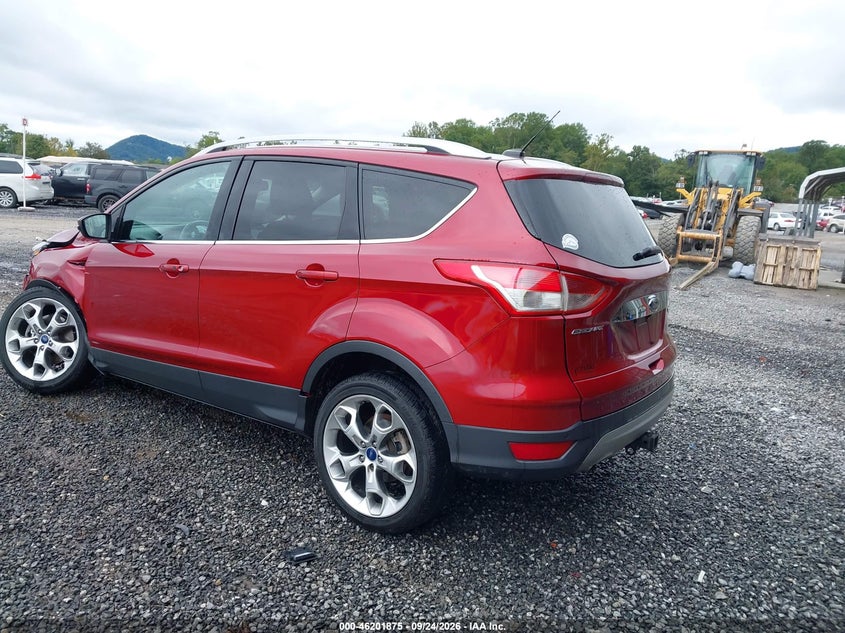 Vin: 1fmcu0j9xfub36065, lot: 46701787, ford escape titanium 20153