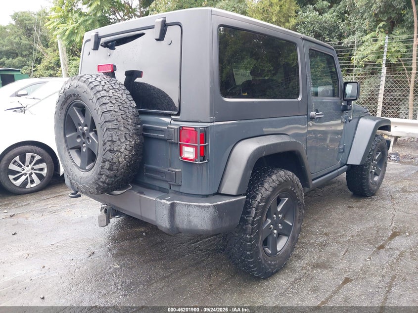 Vin: 1c4ajwag4hl613894, lot: 46701812, jeep wrangler big bear 4x4 20174