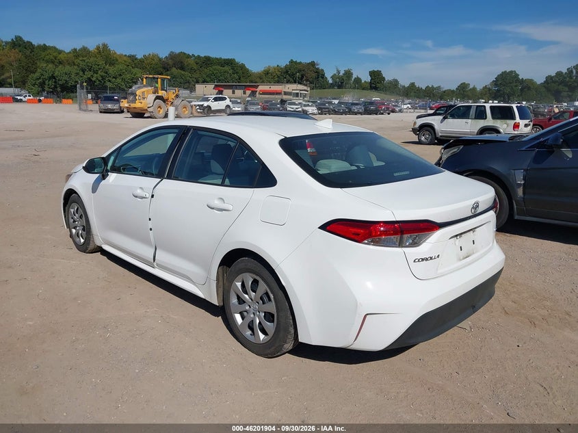 Vin: 5yfb4mde4pp063726, lot: 46701819, toyota corolla le 20233