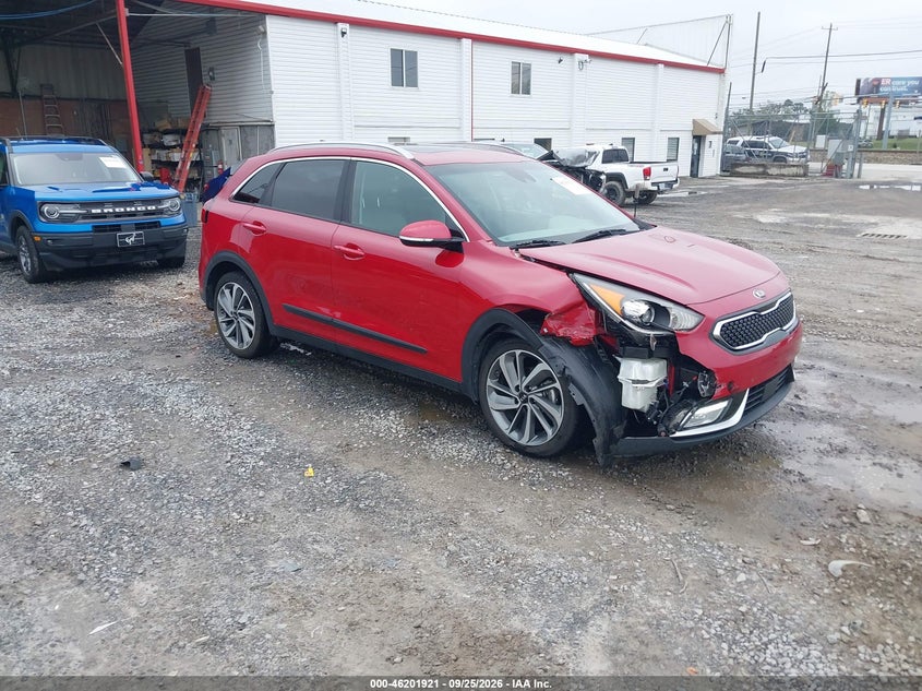 Vin: kndce3lc9j5120535, lot: 46701833, kia niro touring 2018 img_1