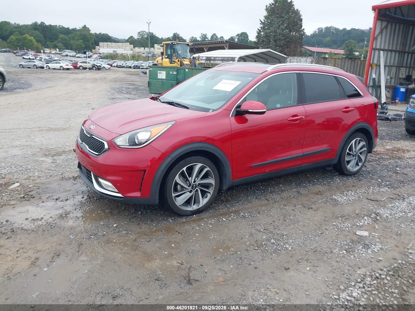 Vin: kndce3lc9j5120535, lot: 46701833, kia niro touring 20182