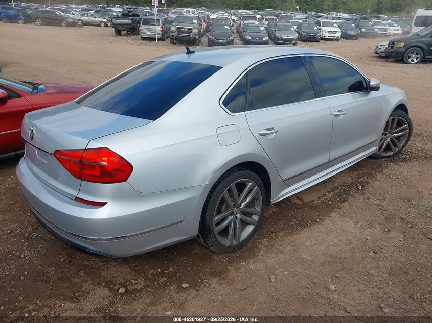 2016 VOLKSWAGEN PASSAT VIN 1VWAT7A32GC049140 — фото 4