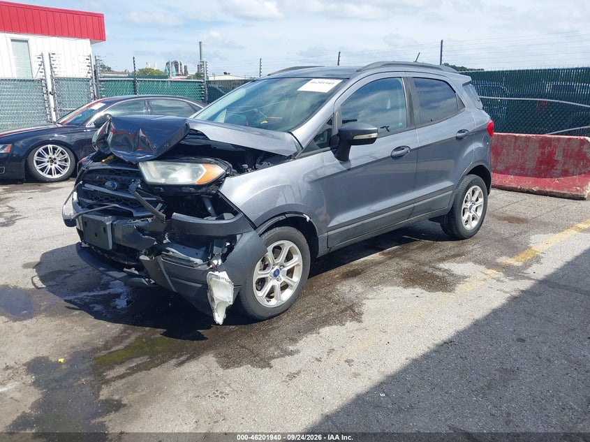 Vin: maj6p1ul7jc171057, lot: 46701852, ford ecosport se 20182