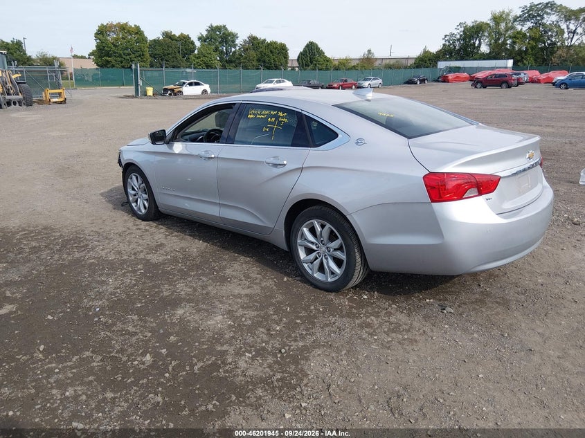 Vin: 1g1105s31hu163620, lot: 46701857, chevrolet impala 1lt 20173