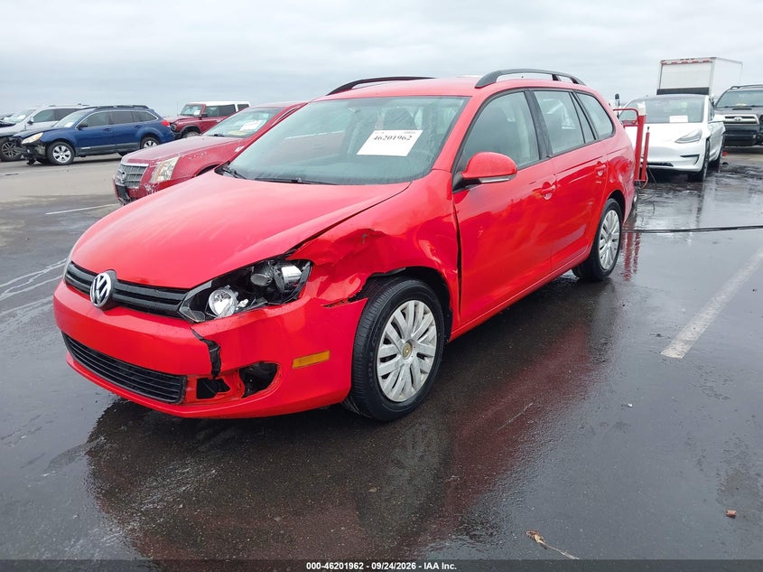 Vin: 3vwpp7aj1dm642298, lot: 46701874, volkswagen jetta sportwagen s 20132