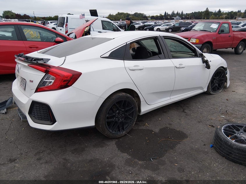 Vin: 2hgfc1e5xjh704037, lot: 46701877, honda civic si 20184