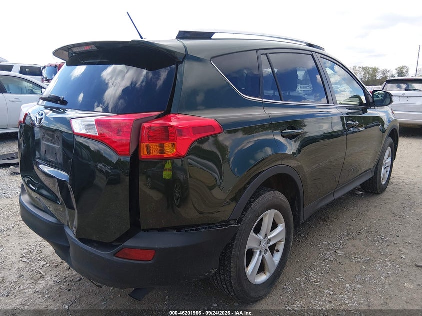 Vin: jtmrfrev9dd032068, lot: 46701878, toyota rav4 xle 20134