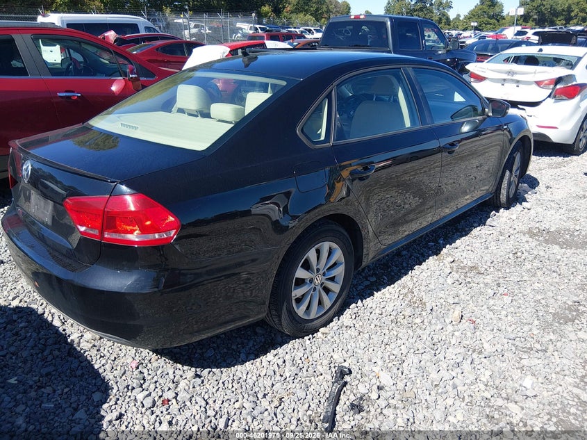 Vin: 1vwah7a3xdc147264, lot: 46701887, volkswagen passat 2.5l wolfsburg edition 20134