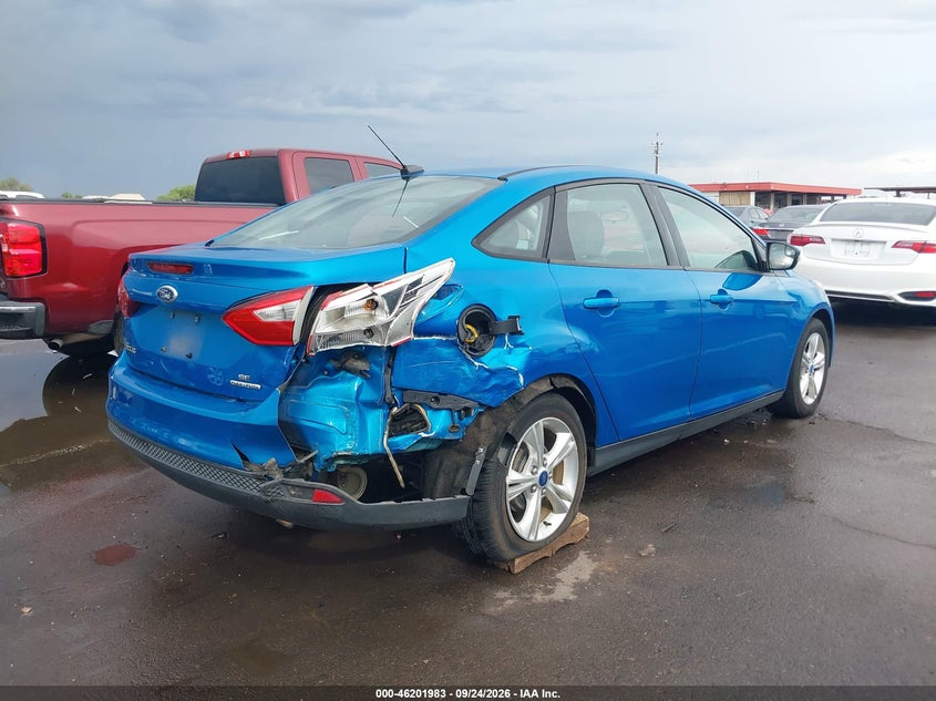 Vin: 1fadp3f27dl372839, lot: 46701895, ford focus se 20134
