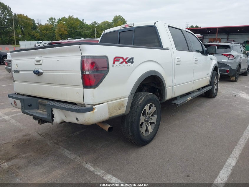 Vin: 1ftfw1et2dkd64478, lot: 46701915, ford f-150 fx4 20134