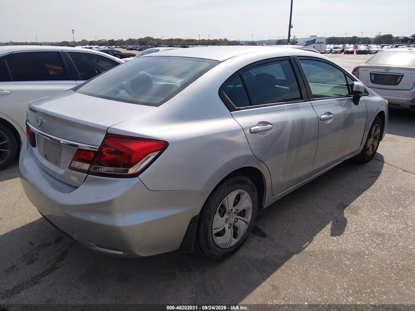 Vin: 2hgfb2f59fh550354, lot: 46701943, honda civic lx 20154