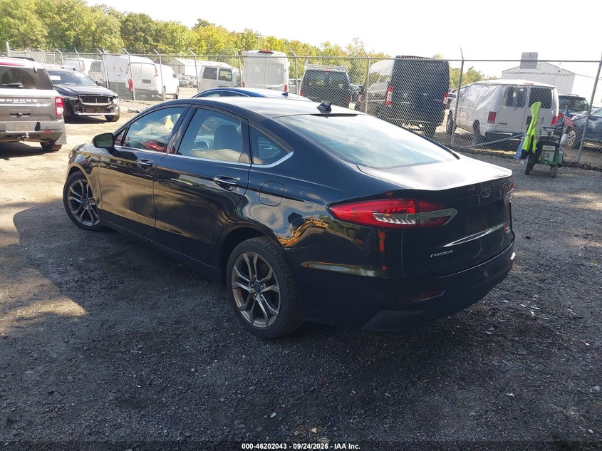 Vin: 3fa6p0cd5lr117782, lot: 46701955, ford fusion sel 20203