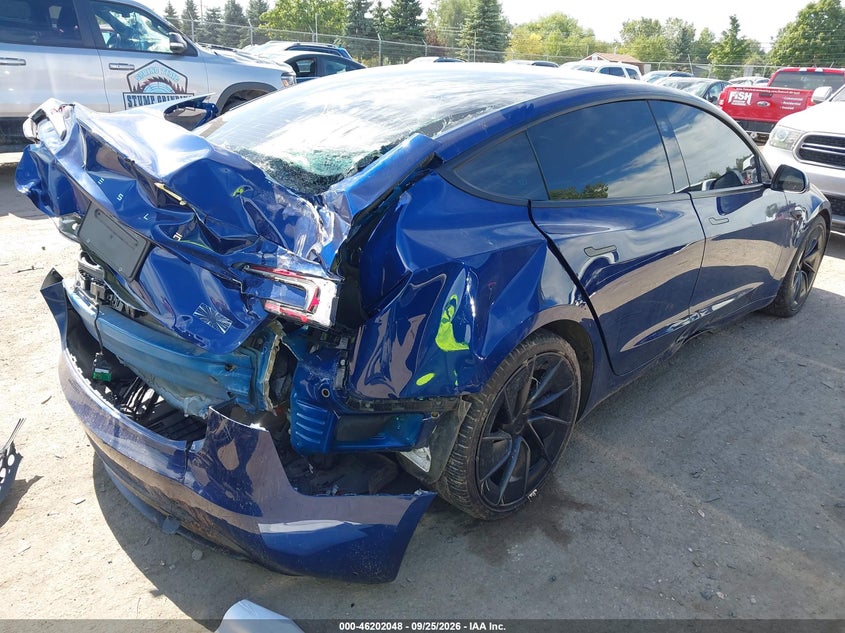 Vin: 5yj3e1et5sf033510, lot: 46701960, tesla model 3 performance all-wheel drive 20254