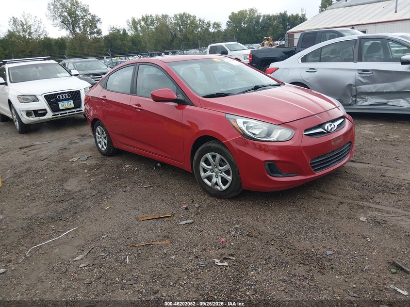 Vin: kmhct4aexdu309782, lot: 46701964, hyundai accent gls 2013 img_1