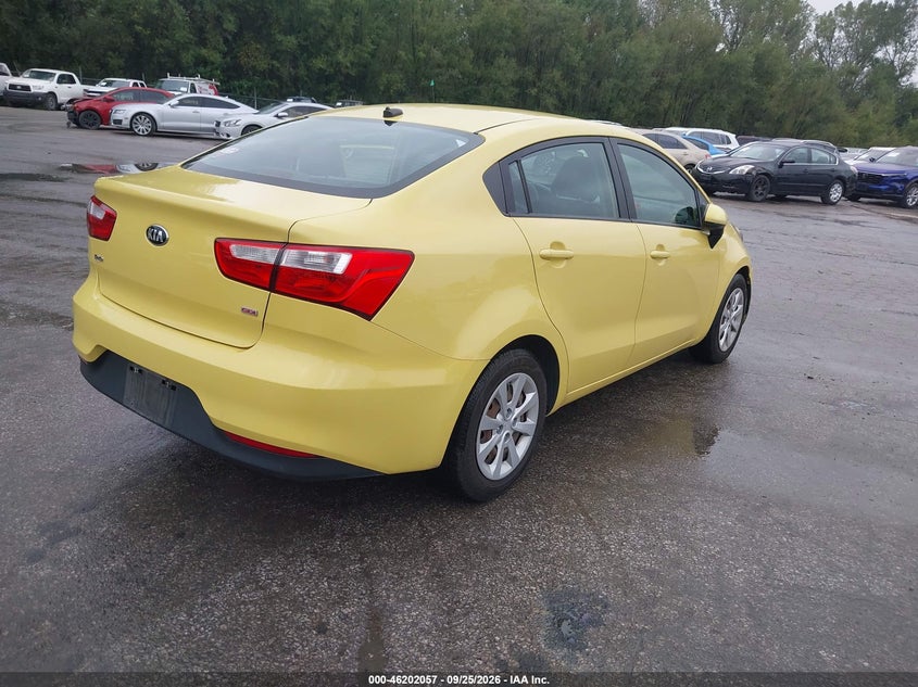 Vin: knadm4a39g6620968, lot: 46701969, kia rio lx 20164