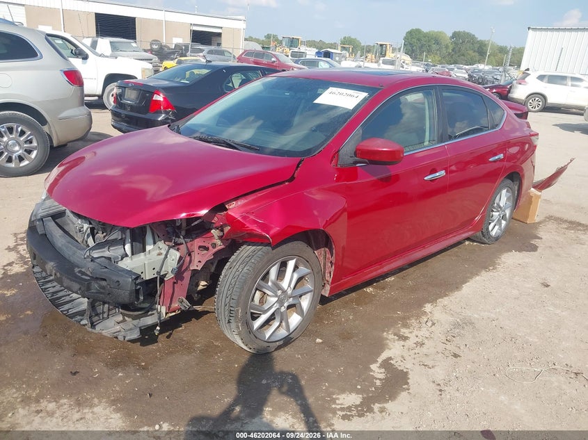 Vin: 3n1ab7ap1el628228, lot: 46701976, nissan sentra sr 20142