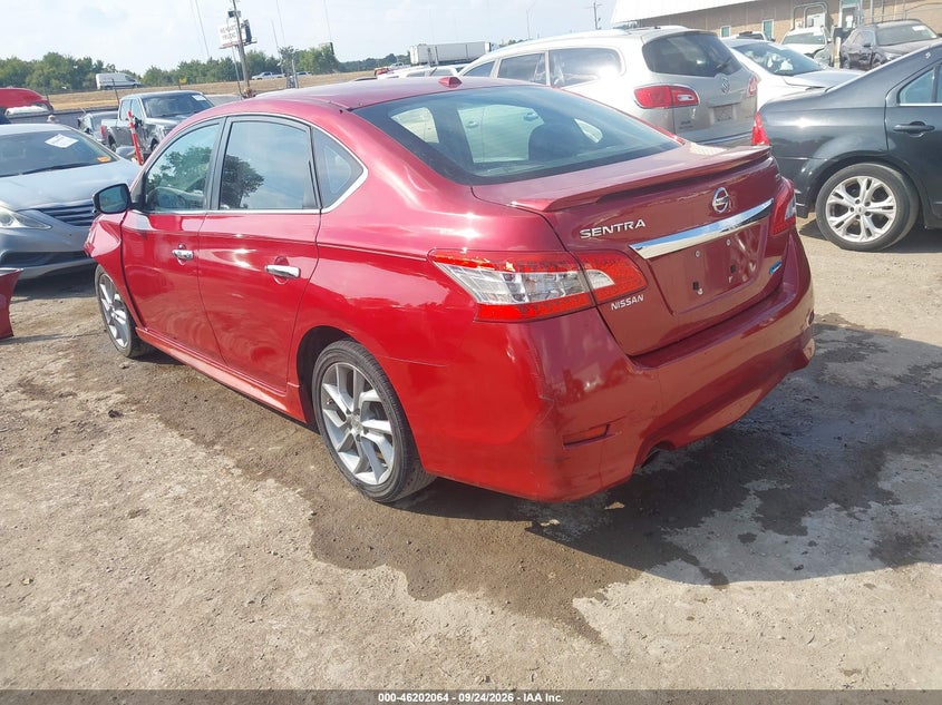 Vin: 3n1ab7ap1el628228, lot: 46701976, nissan sentra sr 20143