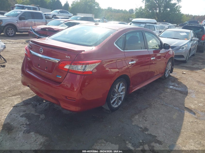 Vin: 3n1ab7ap1el628228, lot: 46701976, nissan sentra sr 20144