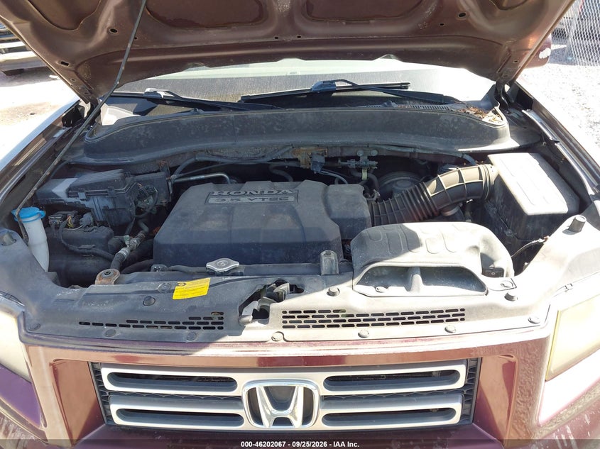 HONDA RIDGELINE 2007 VIN 2HJYK16577H540954
