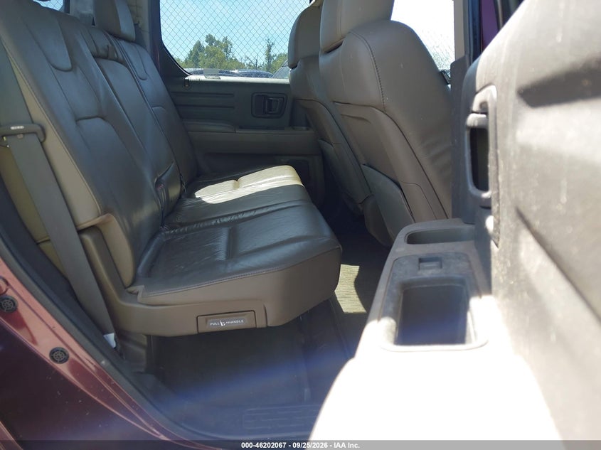 HONDA RIDGELINE 2007 VIN 2HJYK16577H540954