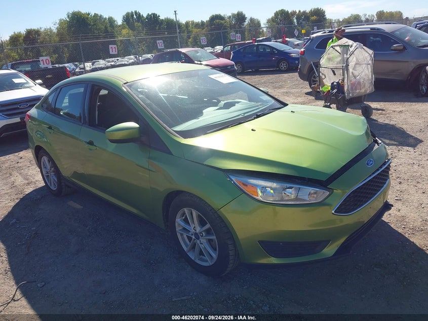 Vin: 1fadp3fe1jl274508, lot: 46701986, ford focus se 2018 img_1
