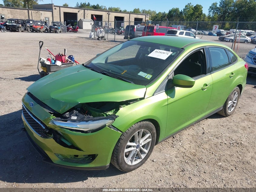 Vin: 1fadp3fe1jl274508, lot: 46701986, ford focus se 20182