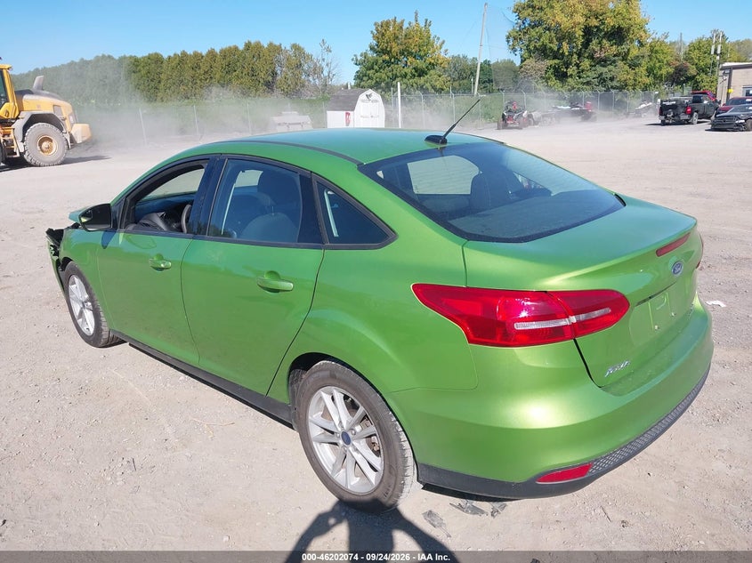 Vin: 1fadp3fe1jl274508, lot: 46701986, ford focus se 20183