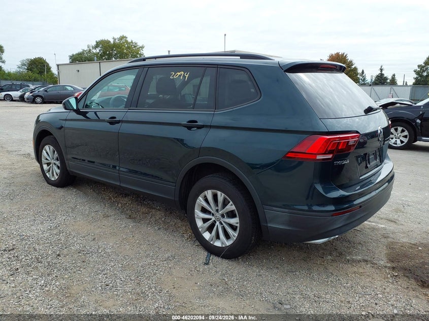 Vin: 3vv0b7ax0km066371, lot: 46702006, volkswagen tiguan 2.0t s 20193