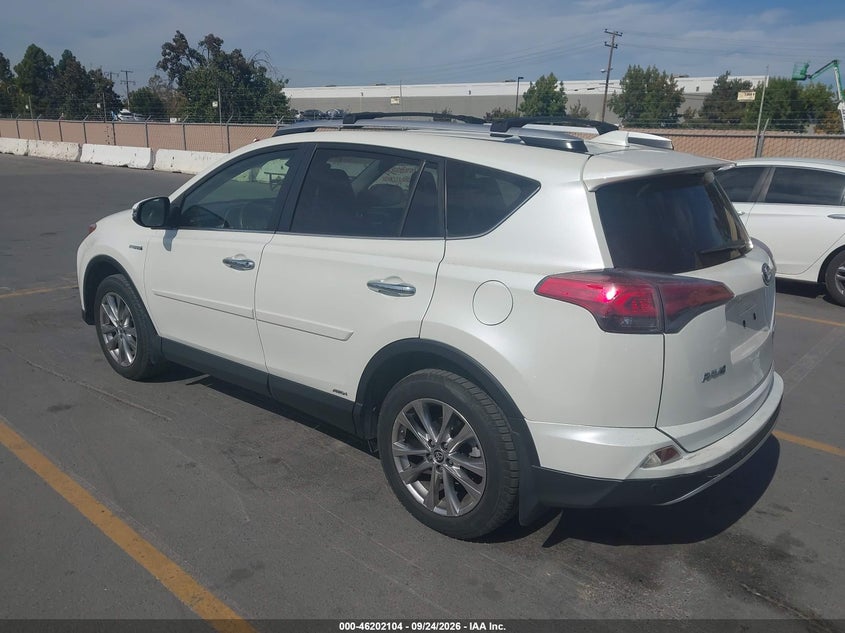 Vin: jtmdjrev9gd036764, lot: 46702016, toyota rav4 hybrid limited 20163