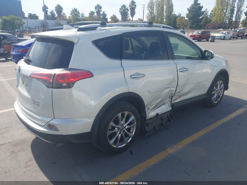 Vin: jtmdjrev9gd036764, lot: 46702016, toyota rav4 hybrid limited 20164