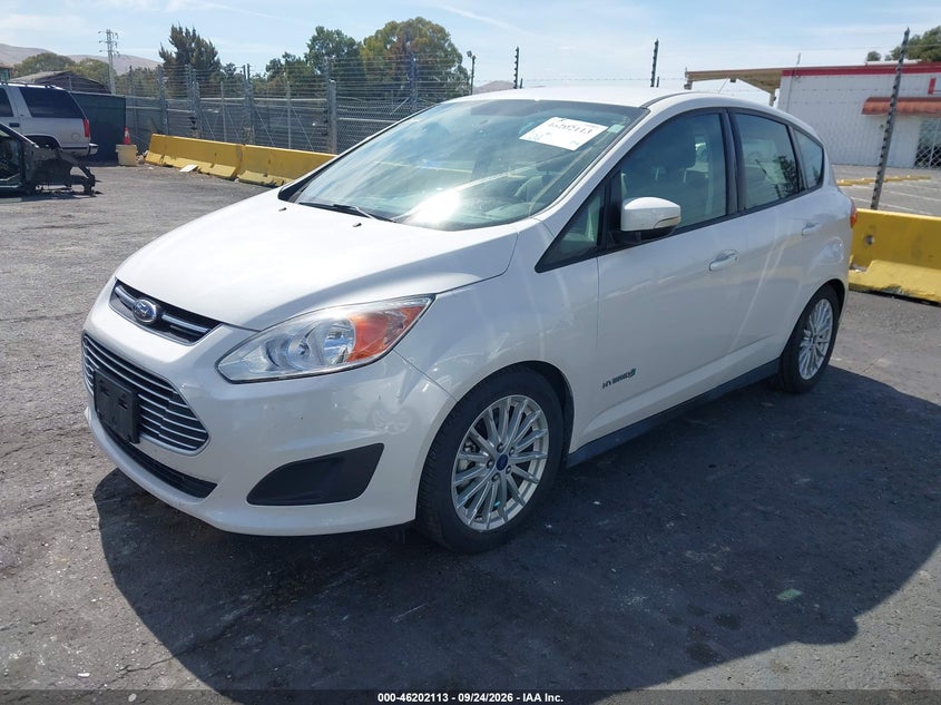 Vin: 1fadp5au6dl525926, lot: 46702025, ford c-max hybrid se 20132