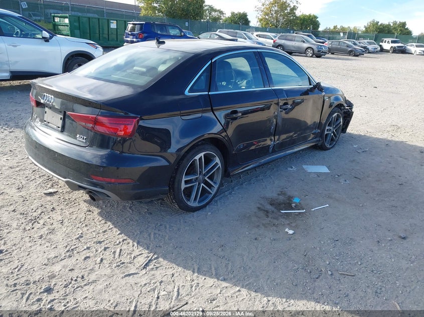 Vin: wauj8gff7j1008185, lot: 46702041, audi a3 2.0t premium/2.0t tech premium 20184