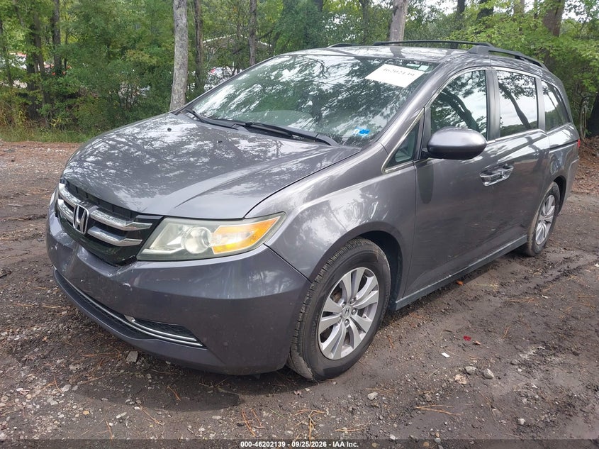 Vin: 5fnrl5h61gb003702, lot: 46702051, honda odyssey ex-l 20162