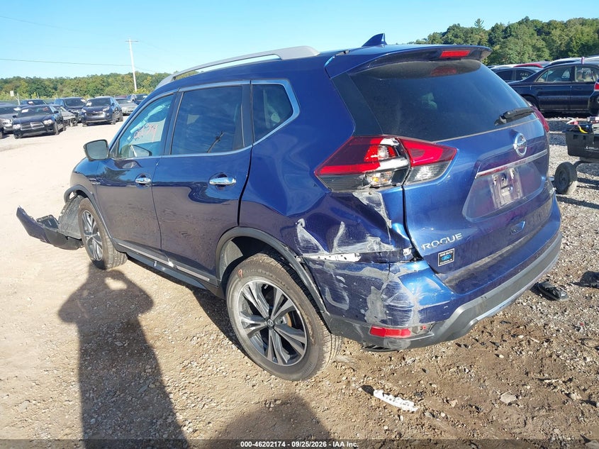 Vin: 5n1at2mvxjc744133, lot: 46702086, nissan rogue sl 20183