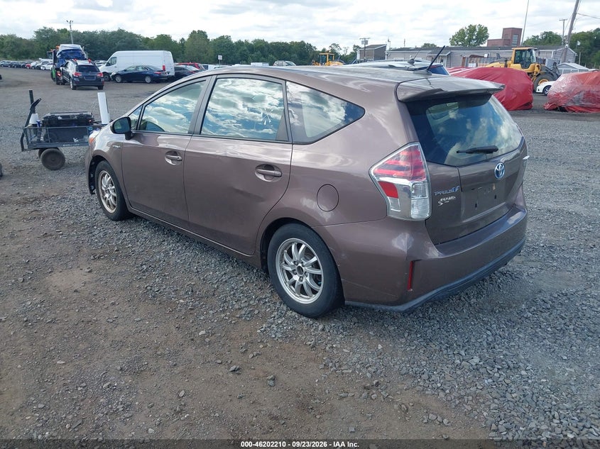 Vin: jtdzn3eu3fj039660, lot: 46702122, toyota prius v three 20153