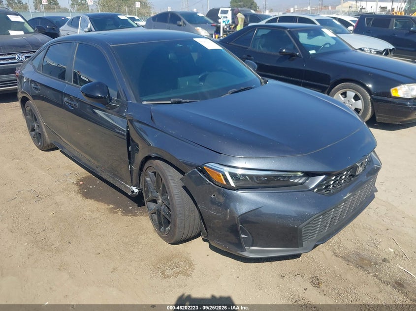 Vin: 2hgfe4f85sh338591, lot: 46702136, honda civic hybrid sport/sport touring 2025 img_1
