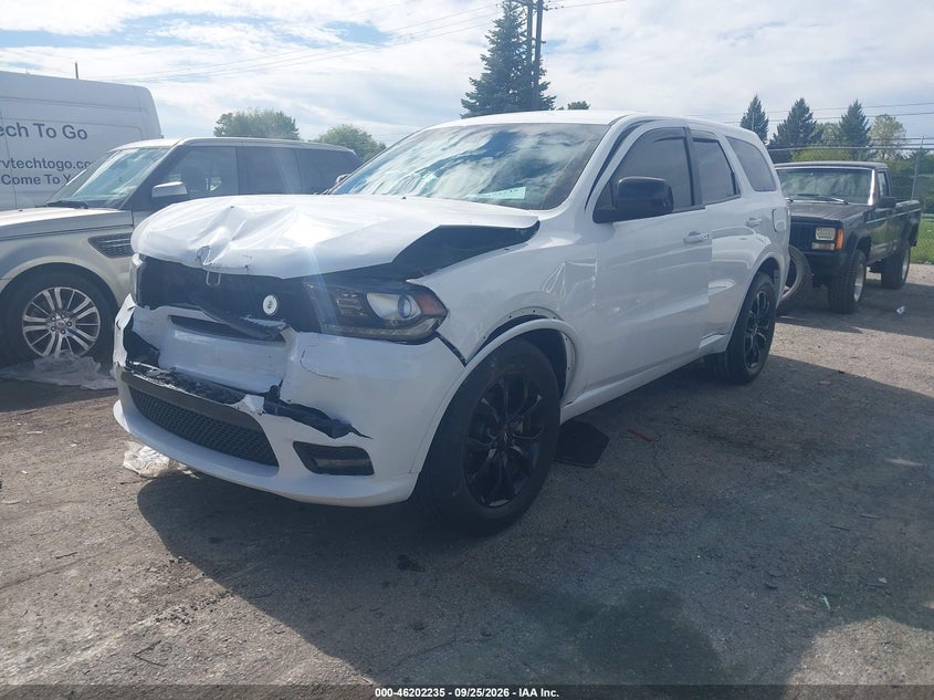 Vin: 1c4rdjdg6lc382143, lot: 46702147, dodge durango gt awd 20202